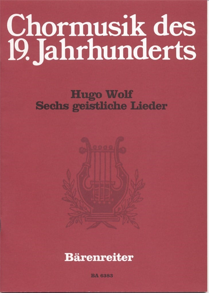 6 geistliche Lieder nach Gedichten von Eichendorff